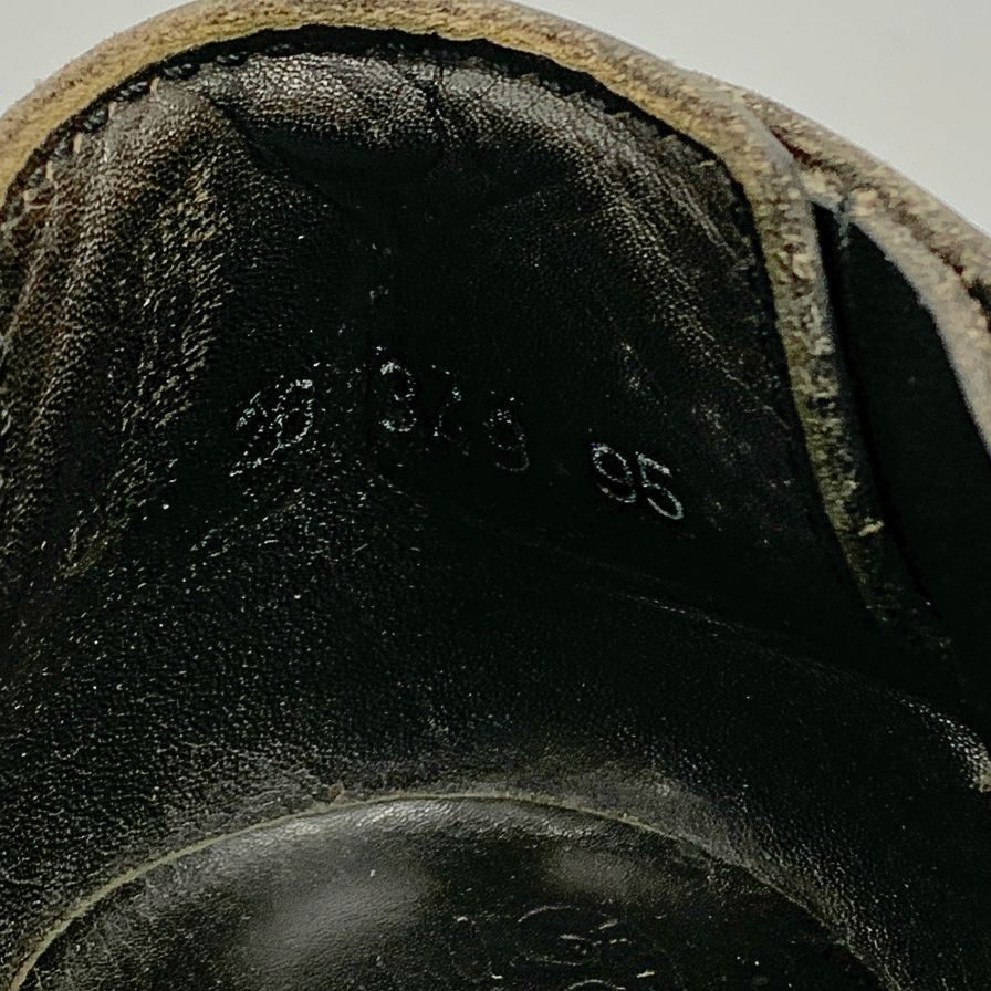 【Paraboot】パラブーツ  スリッポン レザー ブラック（黒） サイズ 5 ラスト