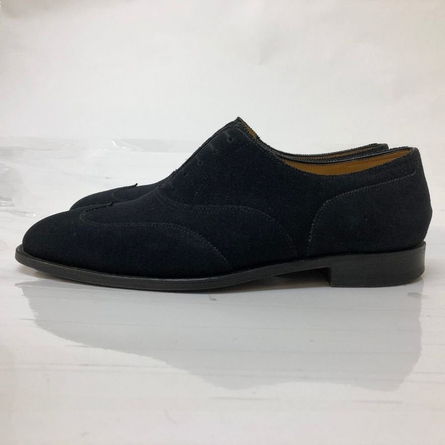 【JOHN LOBB】ジョンロブ ウィドナー  内羽根 スウェード メンズ6E ネイビー