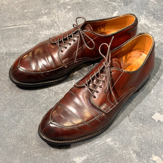 【ALDEN】オールデン 5492 MARINA DE BOURBON別注 Vチップ コードバン ダークバーガンディ サイズUS7.5D モディファイドラスト