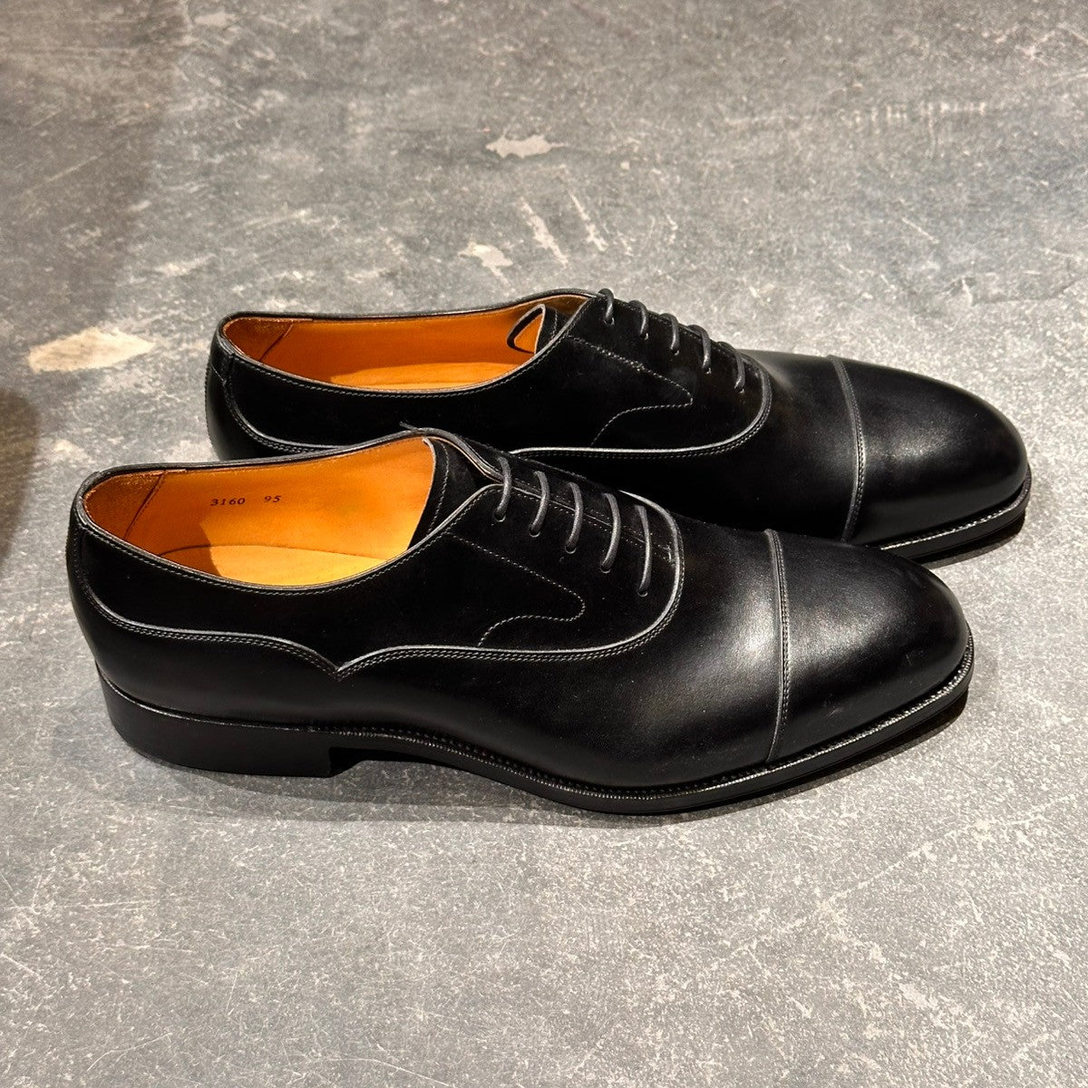 試着程度【Oriental】オリエンタル 3160 ストレートチップ カーフ