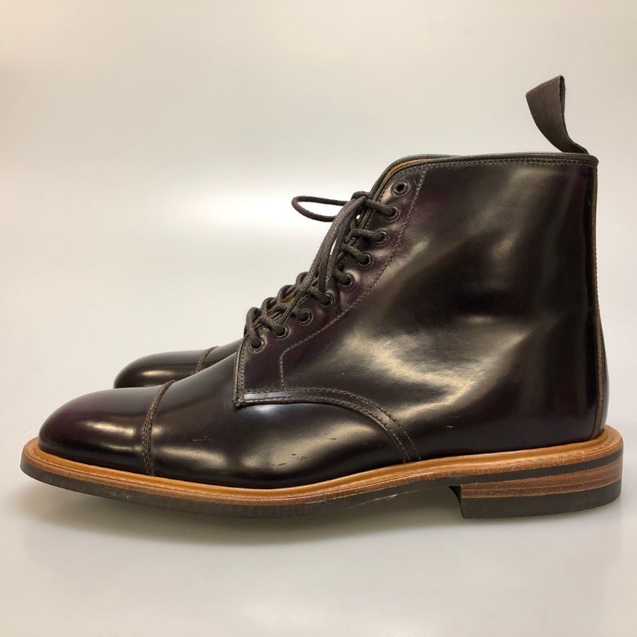 【Tricker’ｓ】トリッカーズ  ブーツ  パープル（紫） サイズ 7ハーフ-5 ラスト