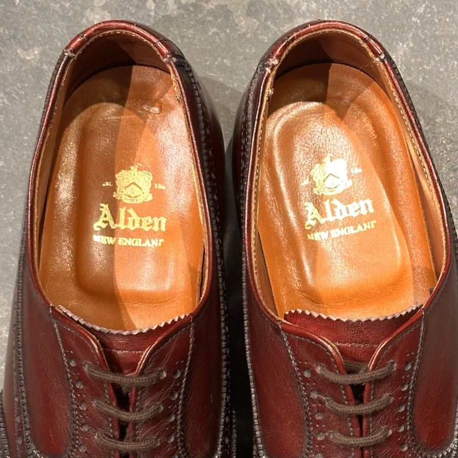 【ALDEN】オールデン 929 ビジネスシューズ バーガンディ ボルドー サイズ US8C ラスト