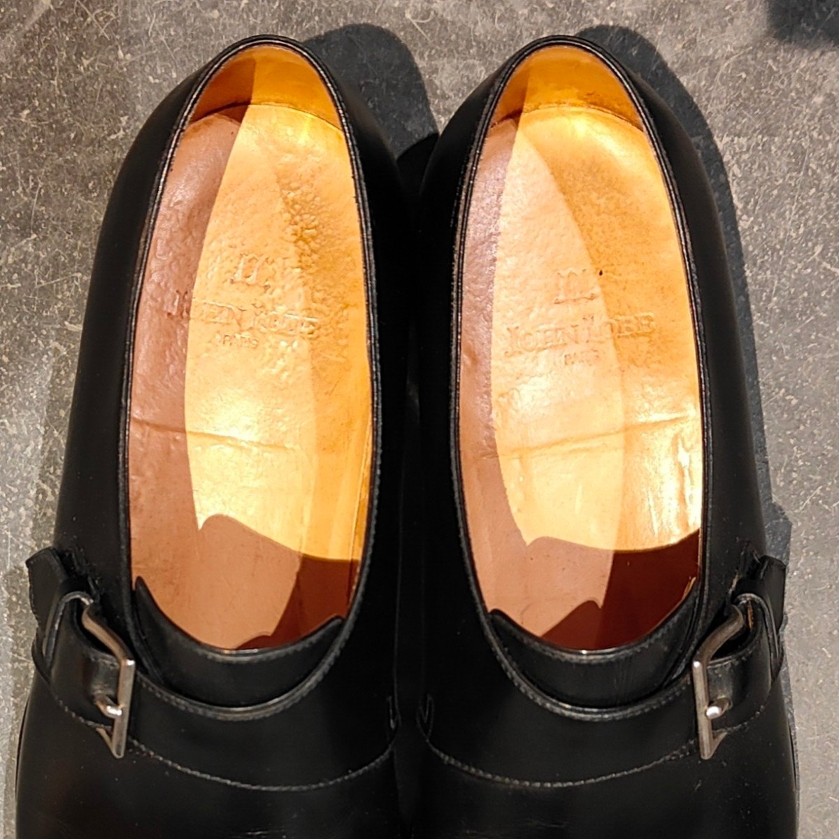 希少 使用数回【JOHN LOBB】ジョンロブ マッタ 旧ボノーラ製 シングル