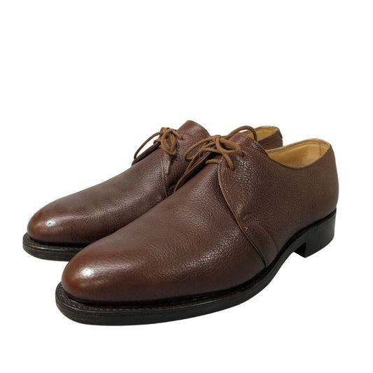 【JOHN LOBB】ジョンロブ YANTAGE プレーントゥ Vフロント 2アイレット グレインレザー ダークバーガンディ 1997イヤーモデル サイズUK6.5EE