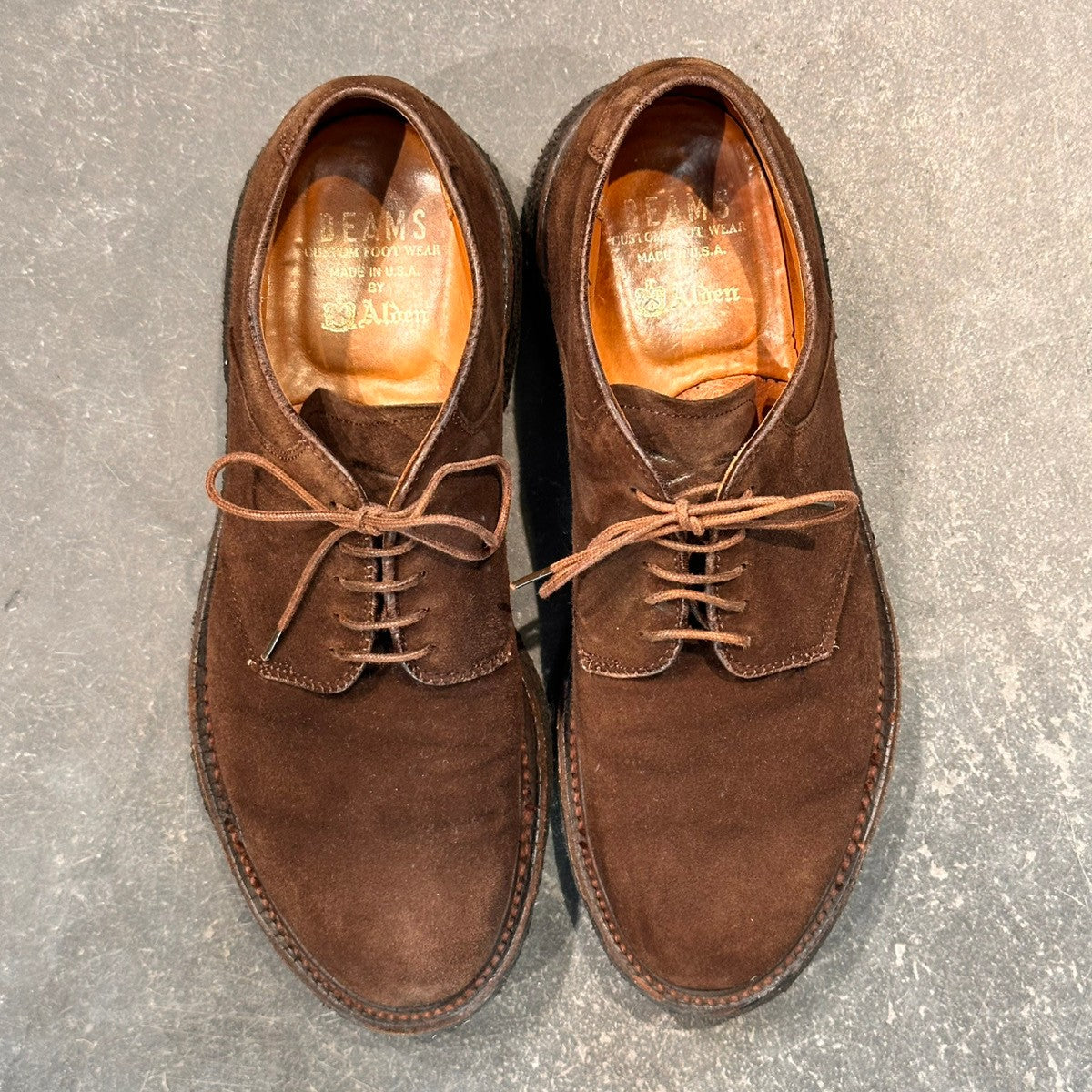 ALDEN】オールデン 5592 サドルシューズ ビームス別注 スエード