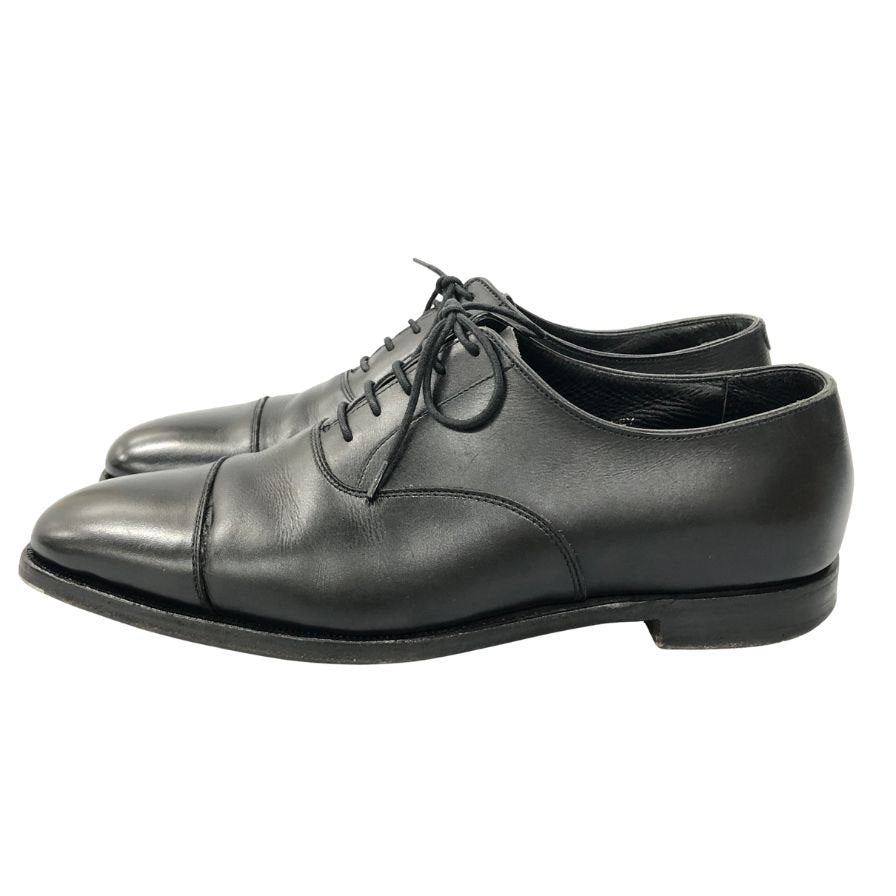 【CROCKETT&JONES】クロケット&ジョーンズ 29447 ビジネスシューズ ストレートチップ ブラック（黒） サイズ 6.5E 377ラスト
