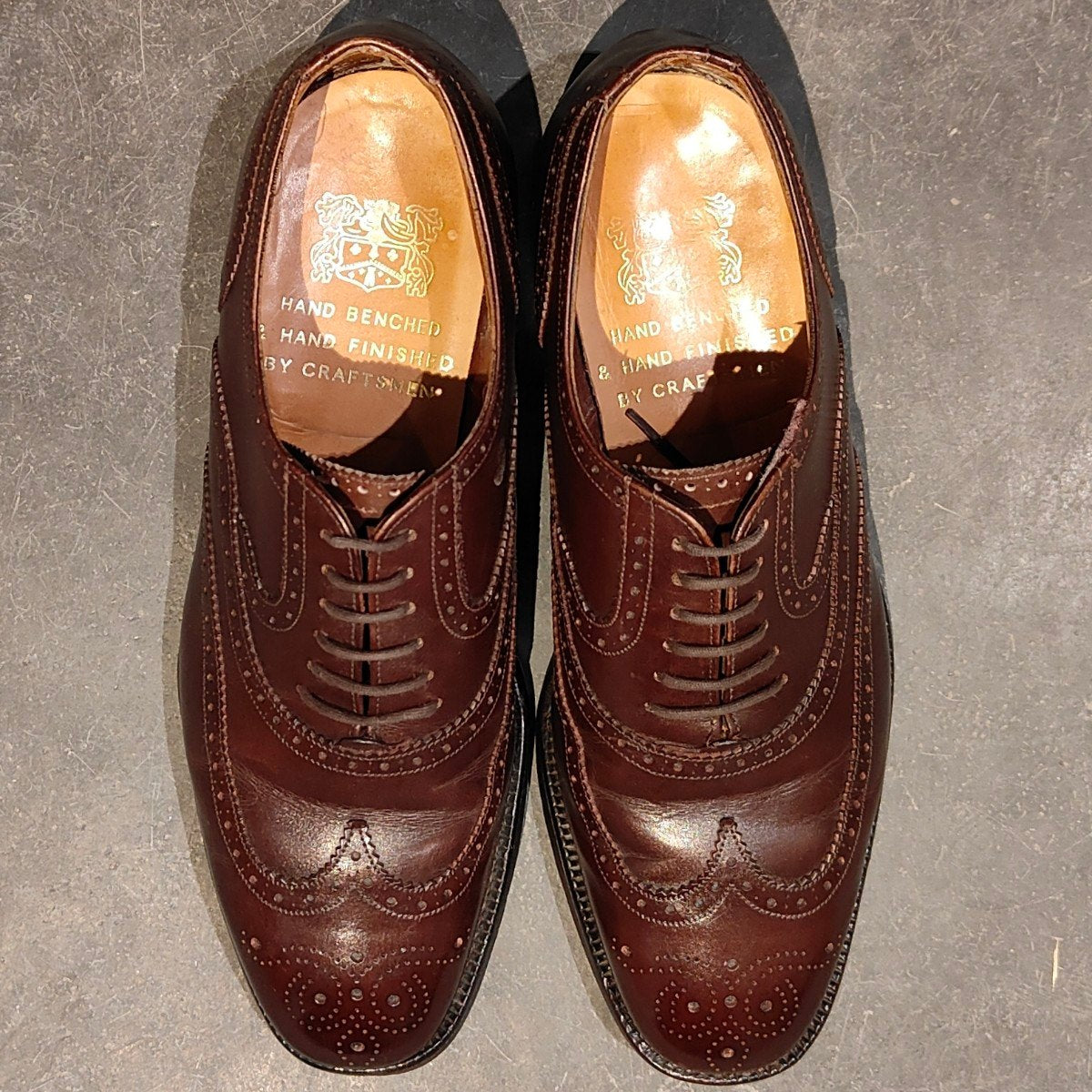 希少 【Church´s】チャーチ ブルーメン ウイングチップ マスター