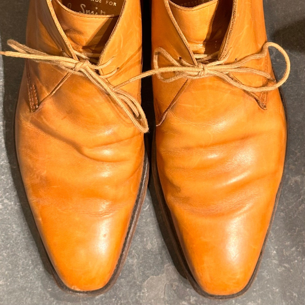 【CROCKETT&JONES】クロケット＆ジョーンズ 5072 ポールスミス別注 チャッカブーツ カーフ ブラウン サイズUK6.5E