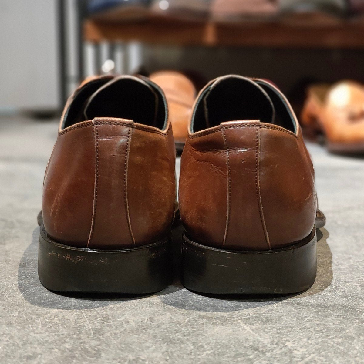 SCOTCH GRAIN】スコッチグレイン 03446 ストレートチップ カーフ