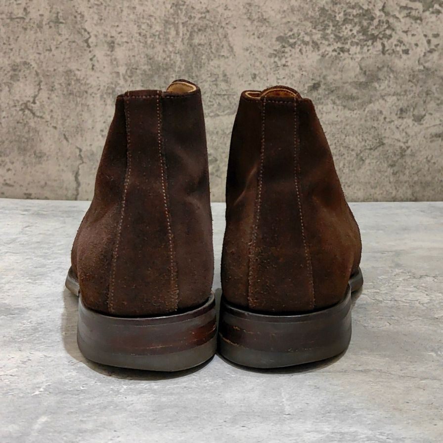 【JOSEPH CHEANEY】ジョセフチーニー チャッカブーツ ユナイテッドアローズ別注 スエード ブラウン サイズUK6想定