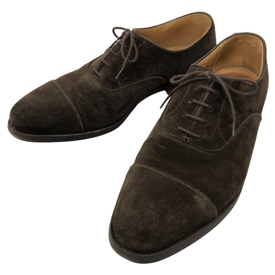【CROCKETT＆JONES】CROCKETT＆JONES  スエードシューズ スエード ブラウン（茶系） サイズ 8 ラスト