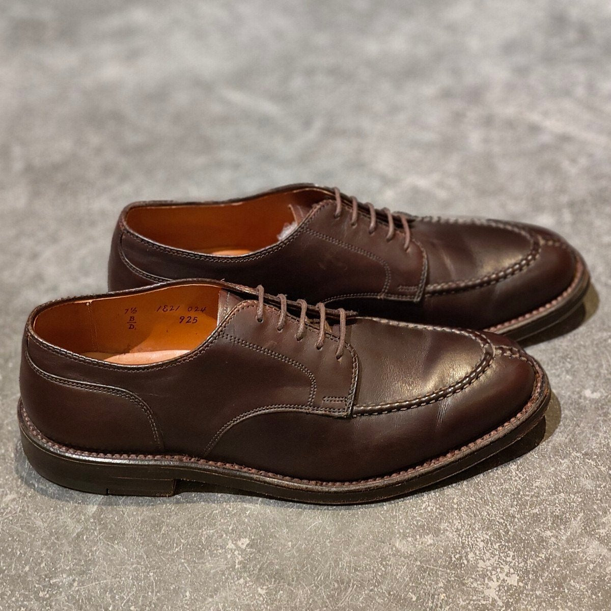 使用数回【ALDEN】オールデン 925 NST カーフ ダークブラウン サイズ