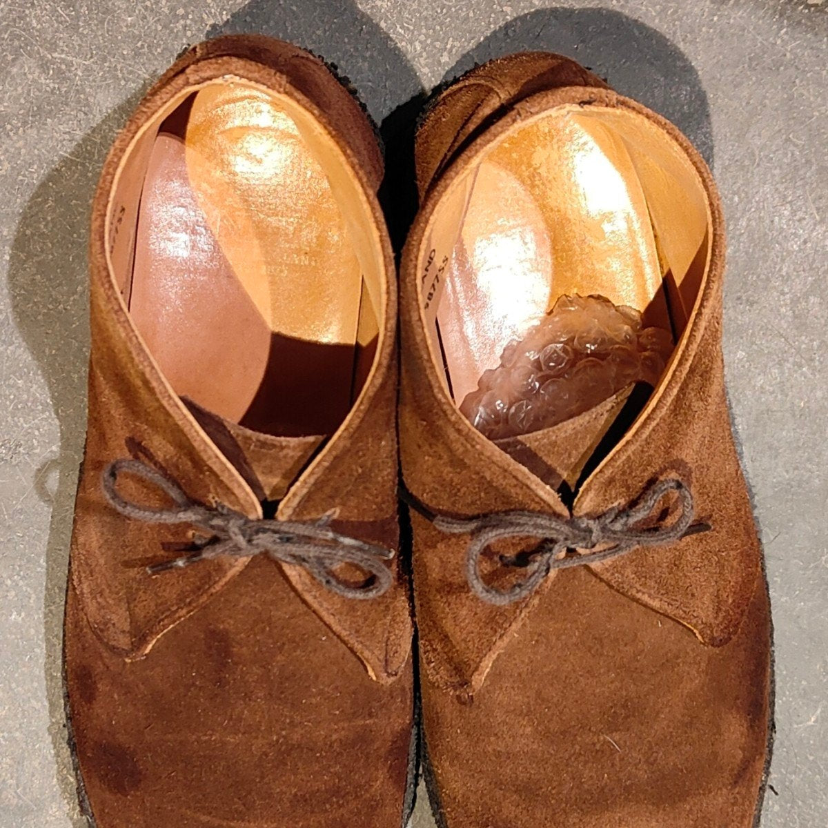 【SANDERS】サンダース ブリュット チャッカブーツ 9877SS  スエード ブラウン サイズUK8