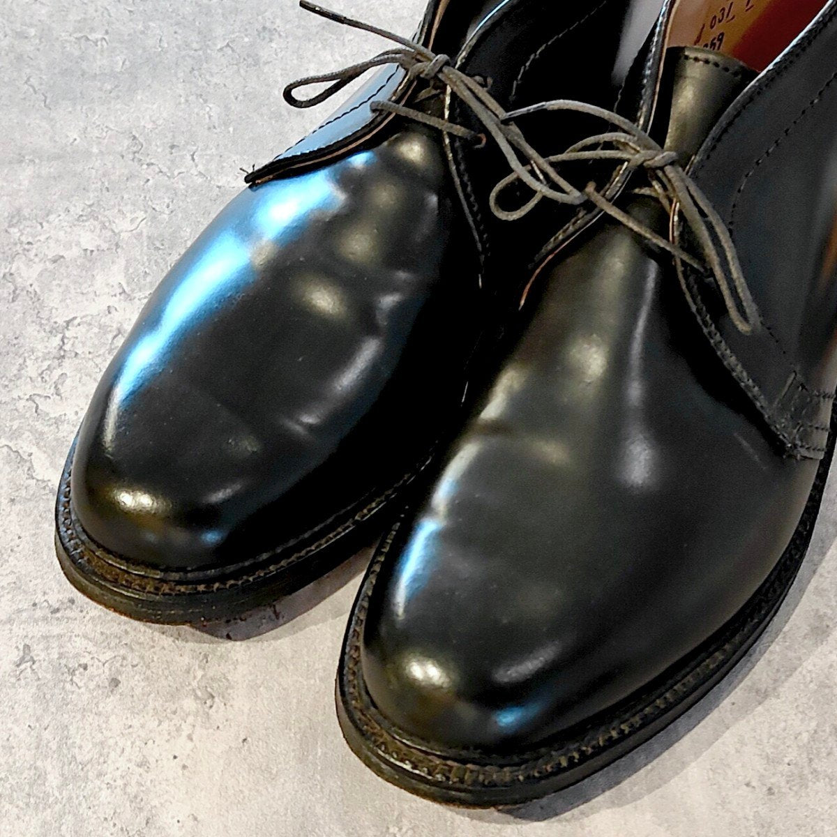 使用数回【ALDEN】オールデン 1359 チャッカブーツ コードバン ブラック サイズUS7.5D バリーラスト参考定価￥242,000-