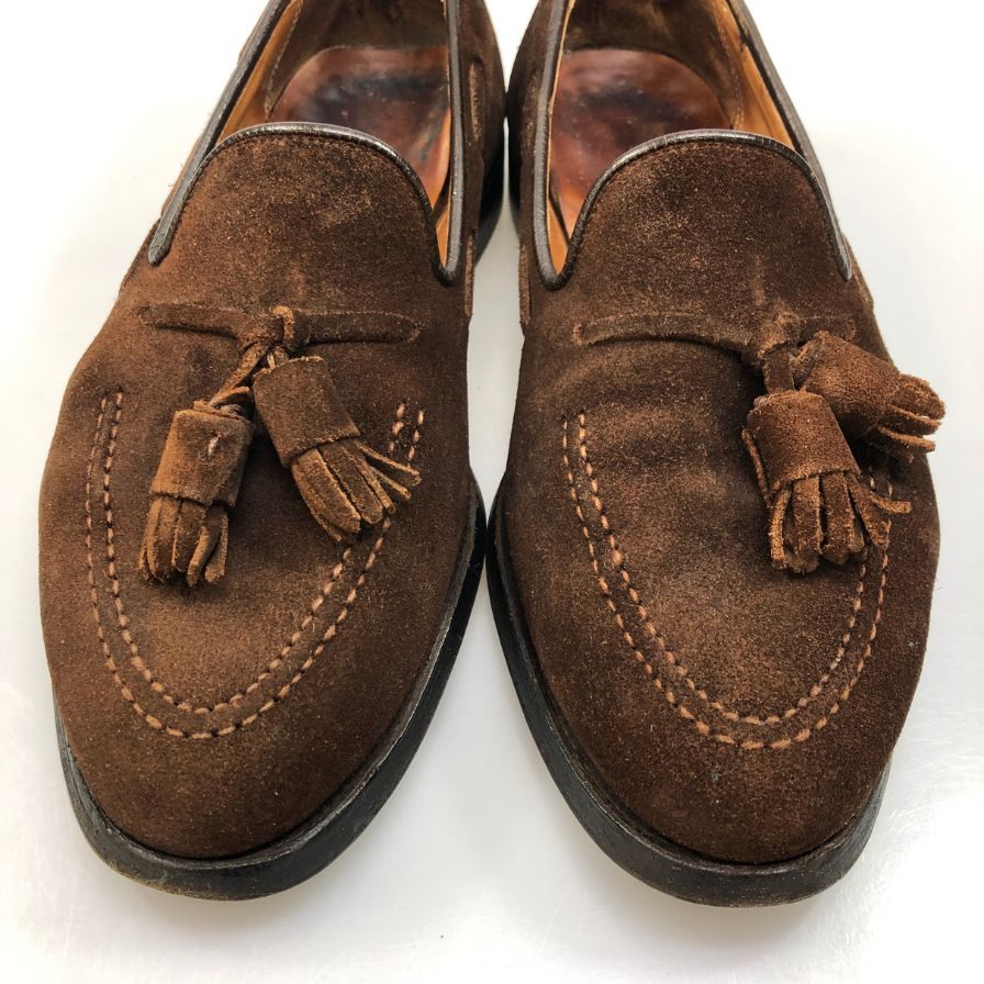 CROCKETT&JONES】クロケット&ジョーンズ ローファー スエード ブラウン