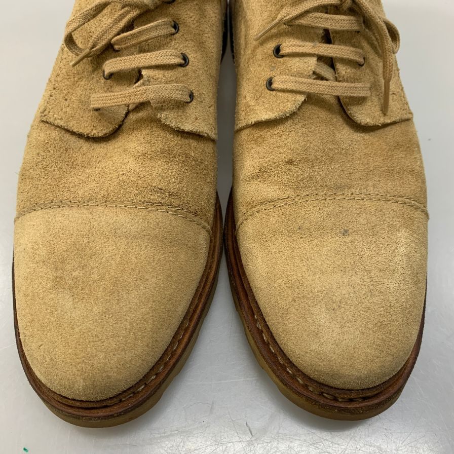 【Paraboot】パラブーツ  ビジネスシューズ スエード ホワイト（白） サイズ 5.5 ラスト