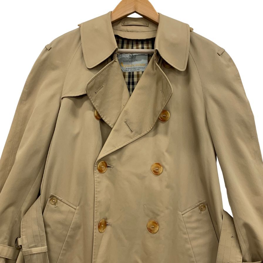 【Aquascutum】アクアスキュータム トレンチコート  サイズ