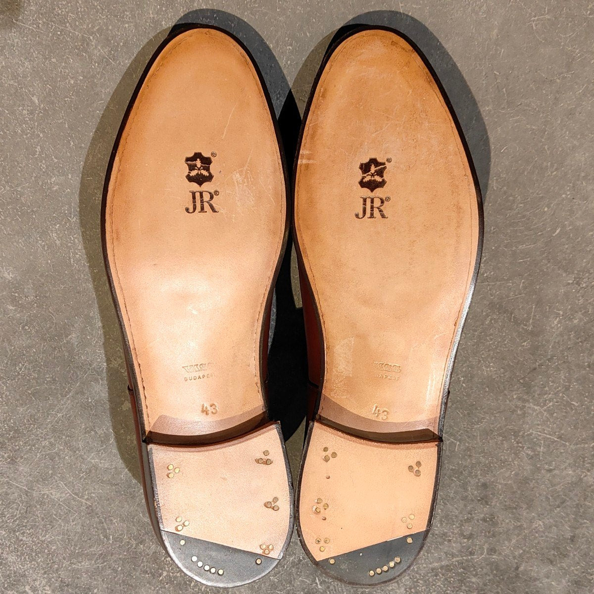 新品未使用【VASS】ヴァーシュ ストレートチップ ダービー カーフ