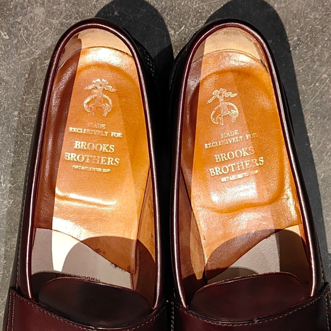 希少 極美品【ALDEN】オールデン×ブルックスブラザーズ 763 ペニー