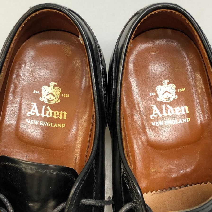 Alden】オールデン 2451 ビジネスシューズ コードバン ブラック（黒