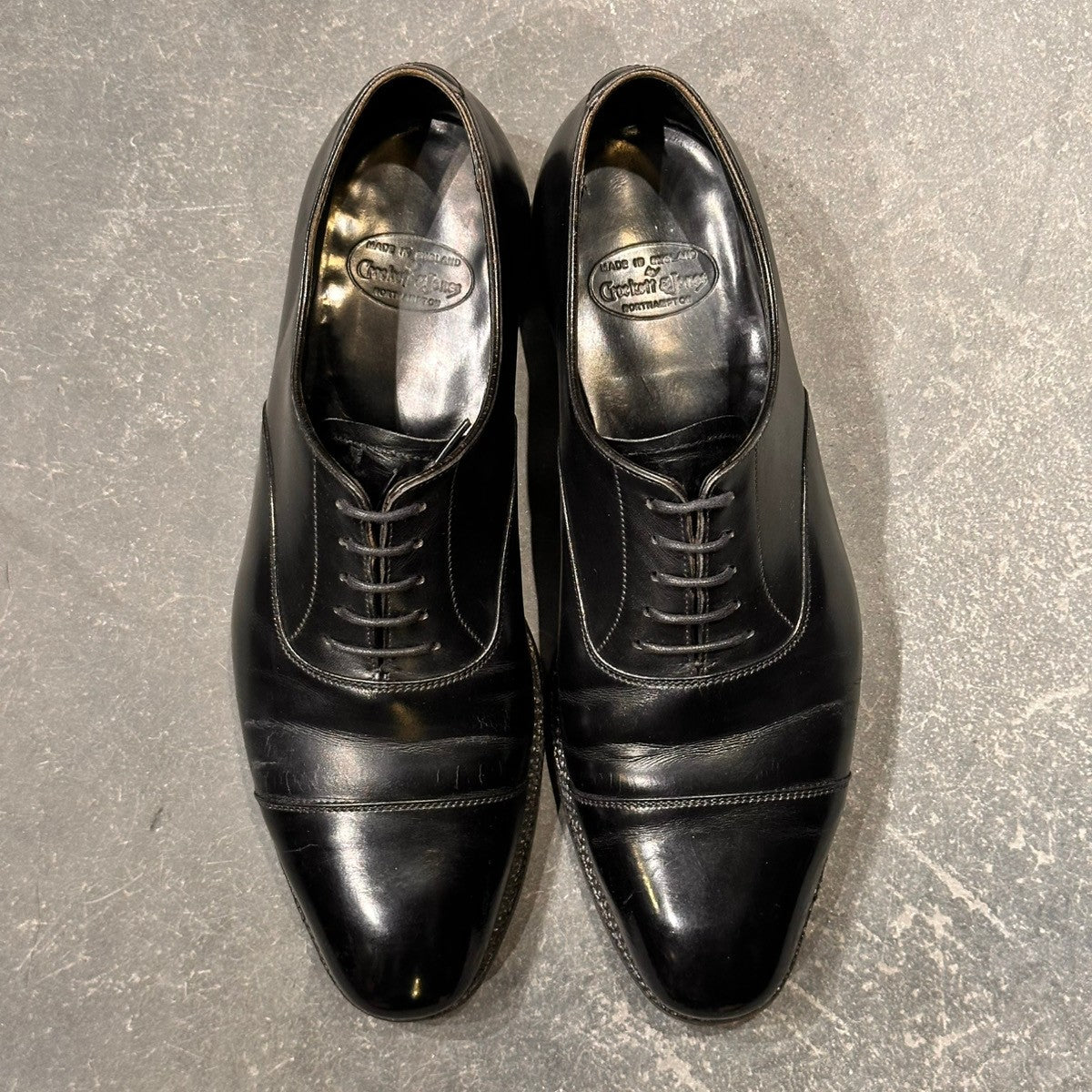 CROCKETT&JONES】クロケット&ジョーンズ ストレートチップ オードリー