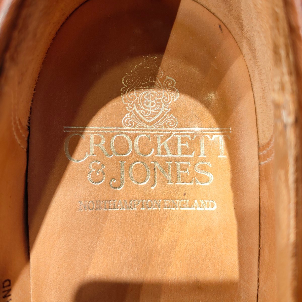 【CROCKETT&JONES】クロケット&ジョーンズ SYDNEY ペニーローファー カーフ ブラウン サイズ UK5.5E 341ラスト  定価￥137,000-