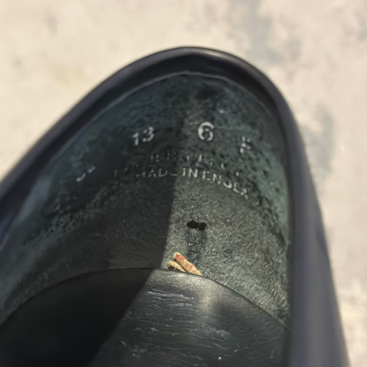 希少【CROCKETT&JONES】クロケット&ジョーンズ  コインローファー ポールスミス別注 カーフ ネイビー サイズUK6E 314ラスト