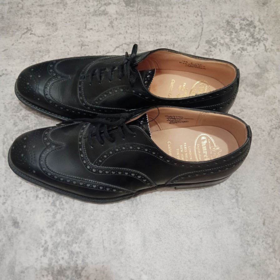 【Church's】チャーチ レザーシューズ チェットウィンド サイズ70F メンズ ブラック CHETWYND