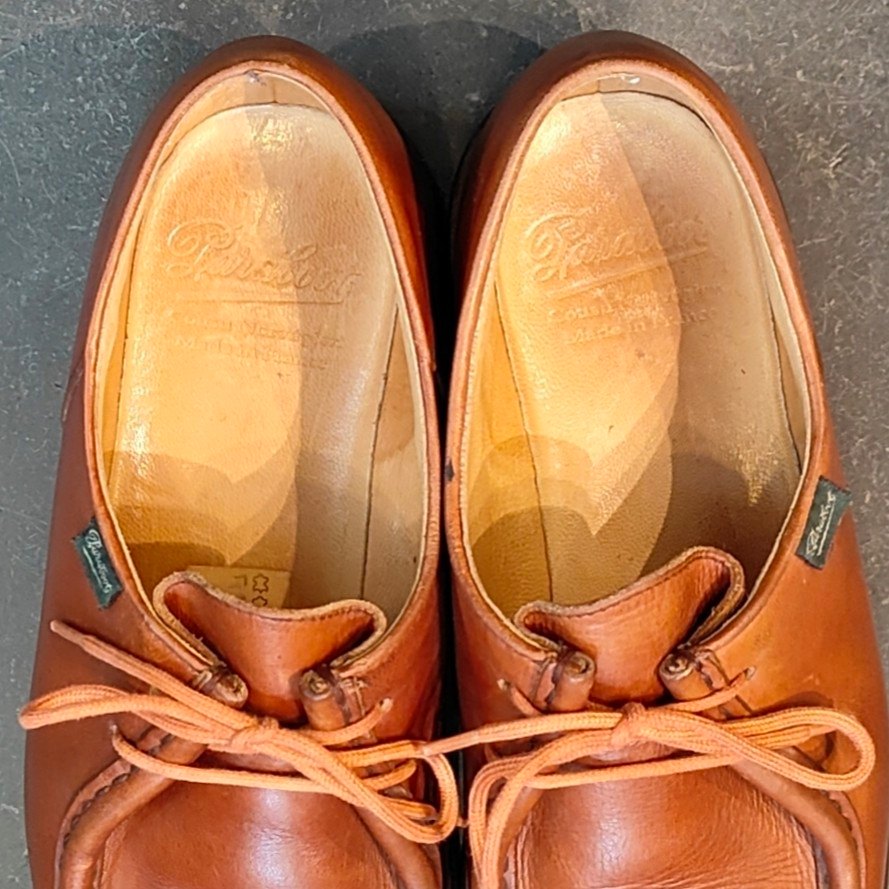 【Paraboot】パラブーツ ミカエル チロリアン リスレザー マロン サイズ41 参考定価￥94,600-