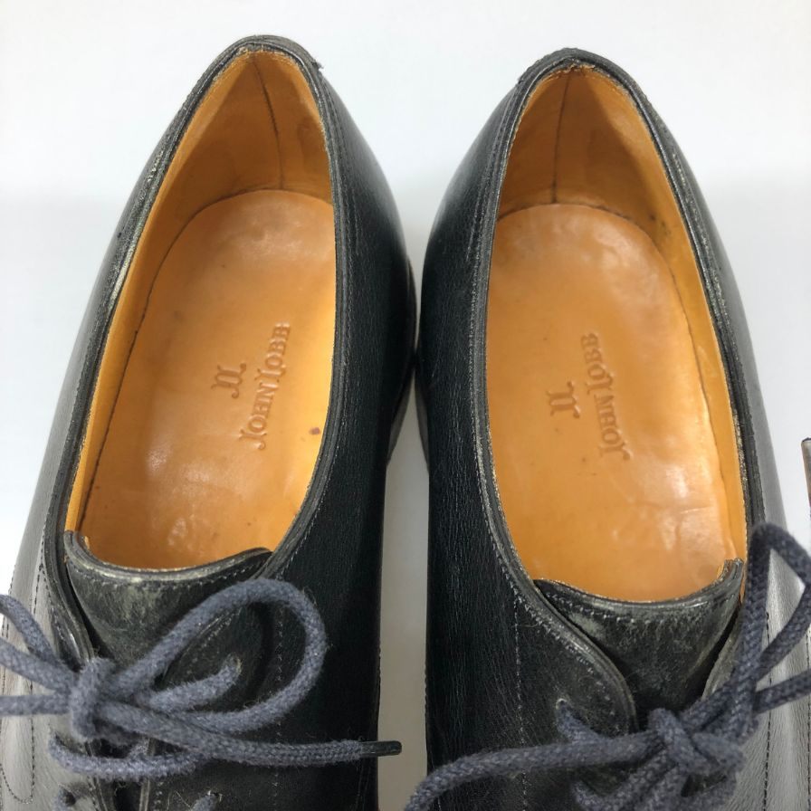 JOHN LOBB】ジョンロブ ラッセル パンチドキャップトゥ ブラック
