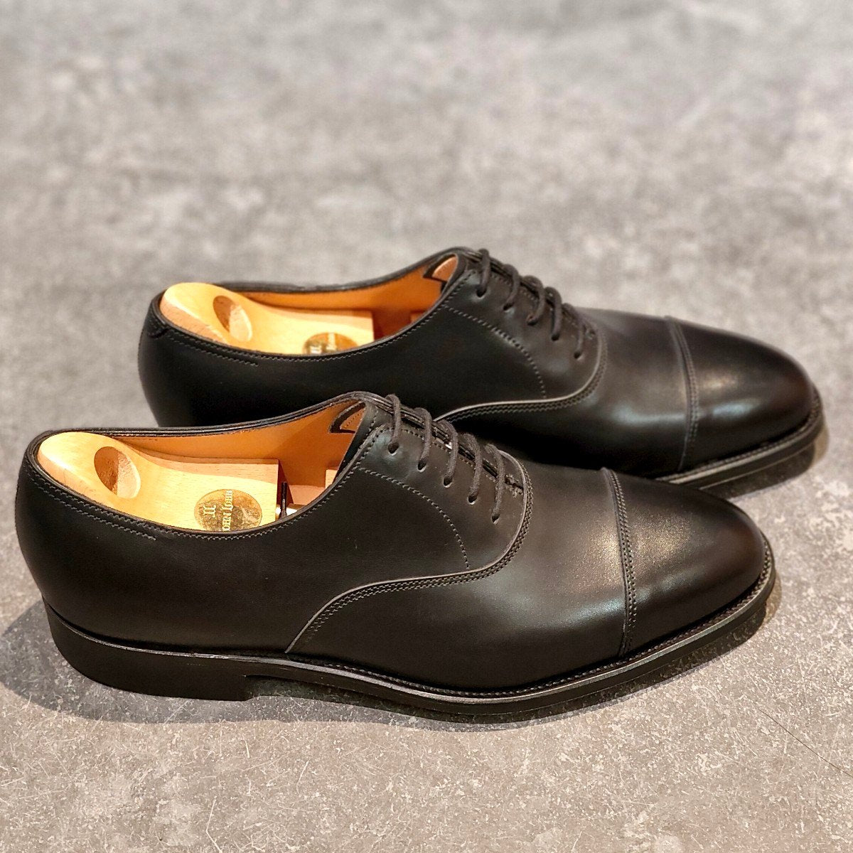 希少 新品未使用【JOHNLOBB】ジョンロブ シティ カーフ ブラック サイズ UK6.5E 8695ラスト