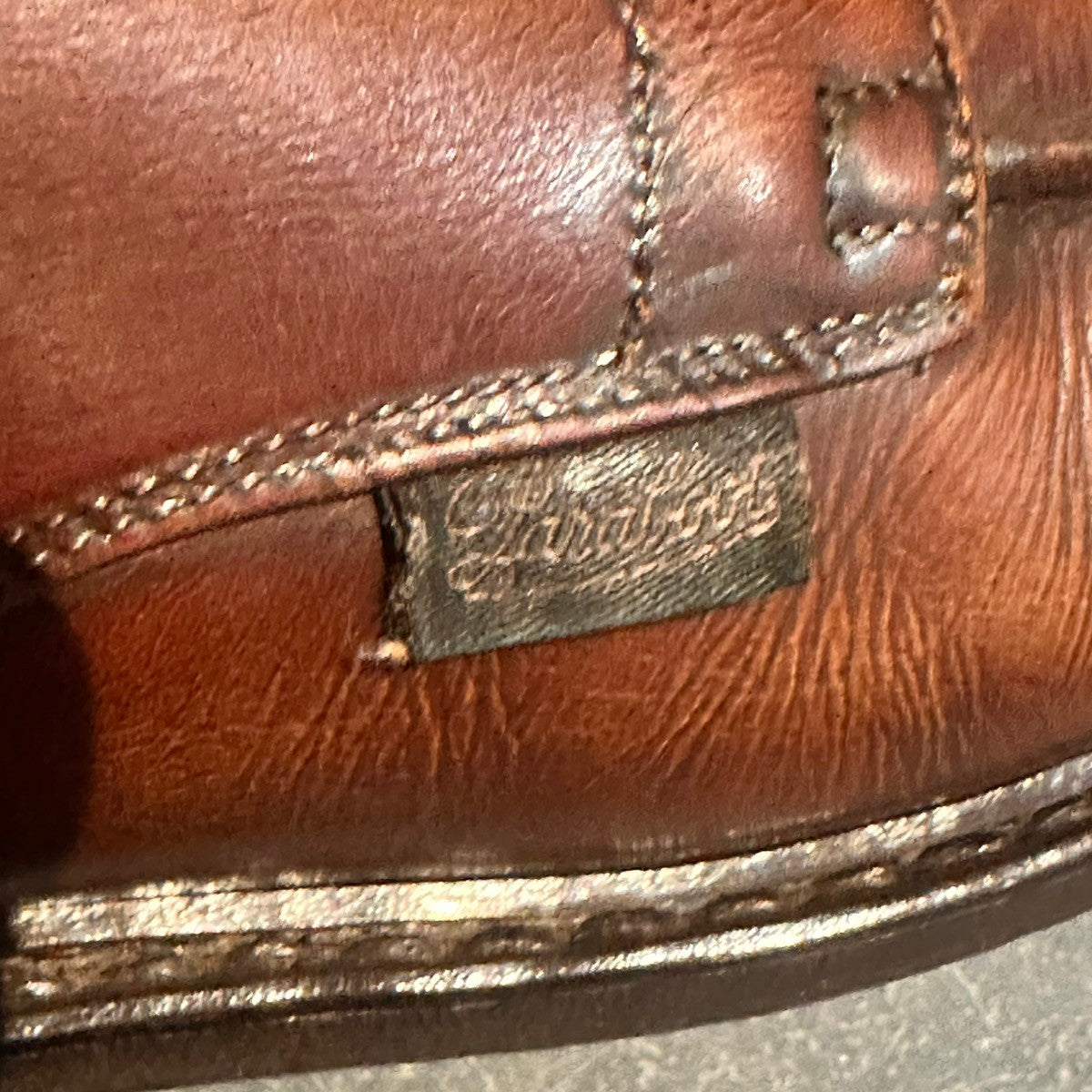 希少【PARABOOT】パラブーツ シャンボード Uチップ デカタグ カーフ