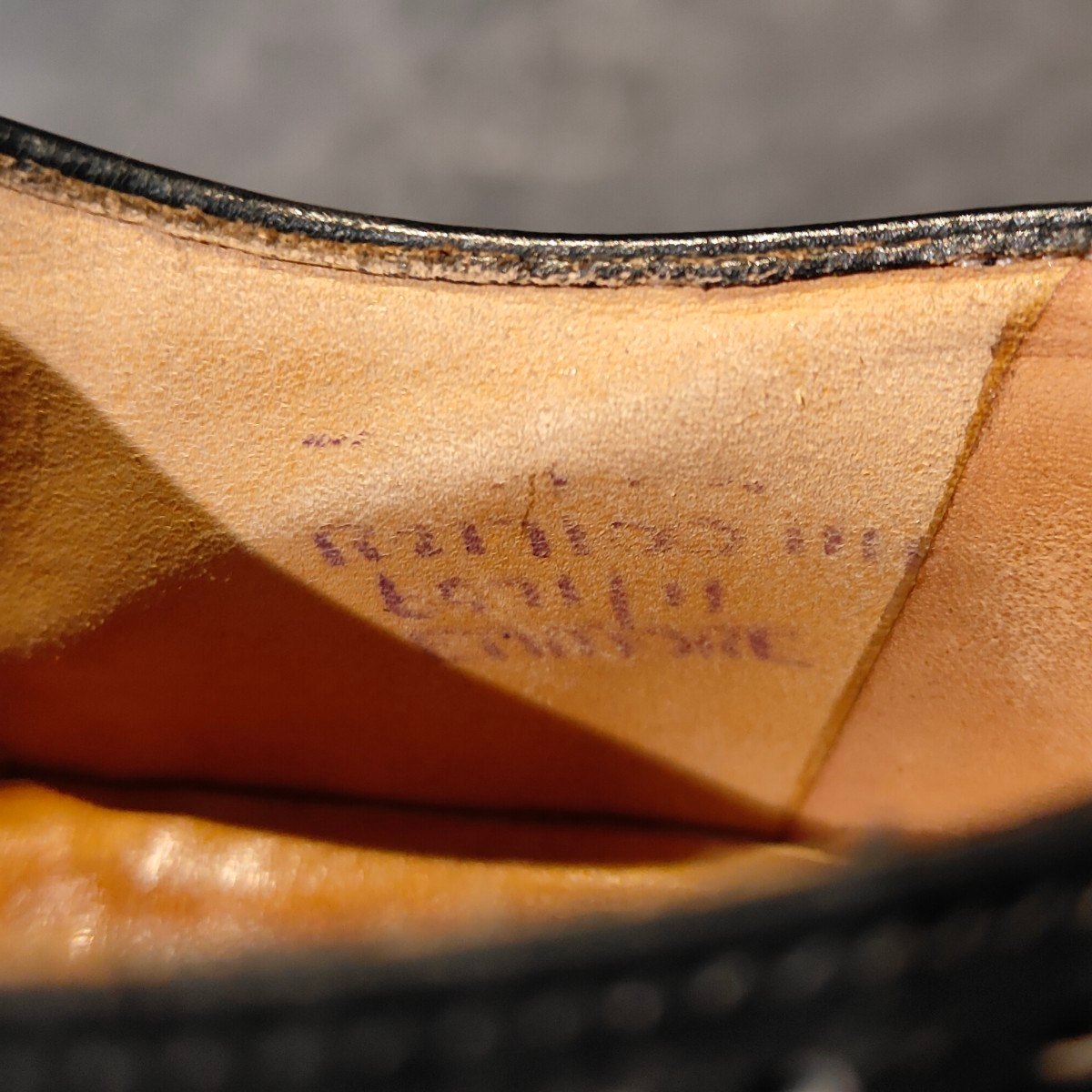 【Church's】チャーチ エンモア セミブローグ 4都市  4都市想定 カーフ ブラック サイズ UK75想定 138ラスト