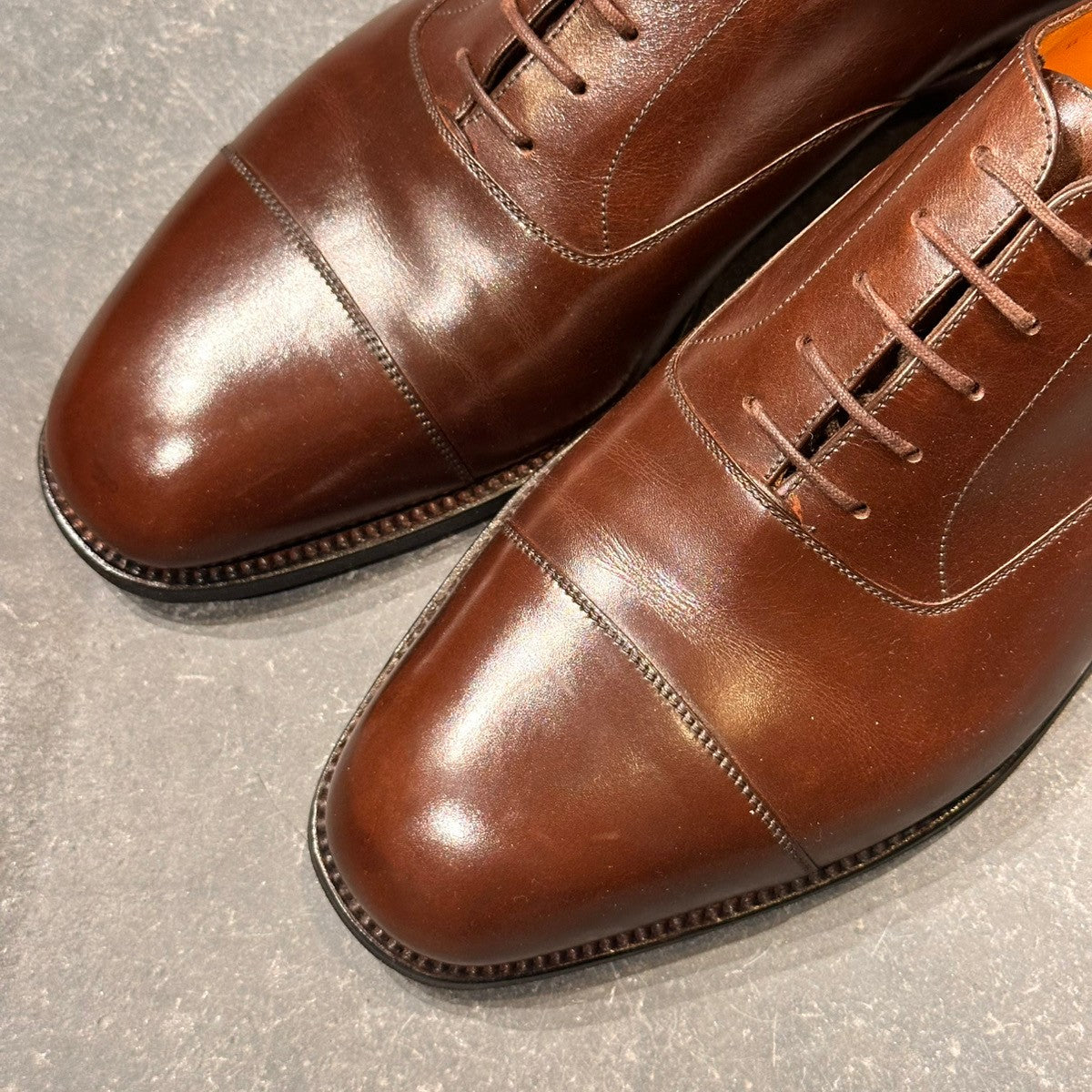 美品【J.M.WESTON】ジェイエムウエストン 300 ストレートチップ カーフ
