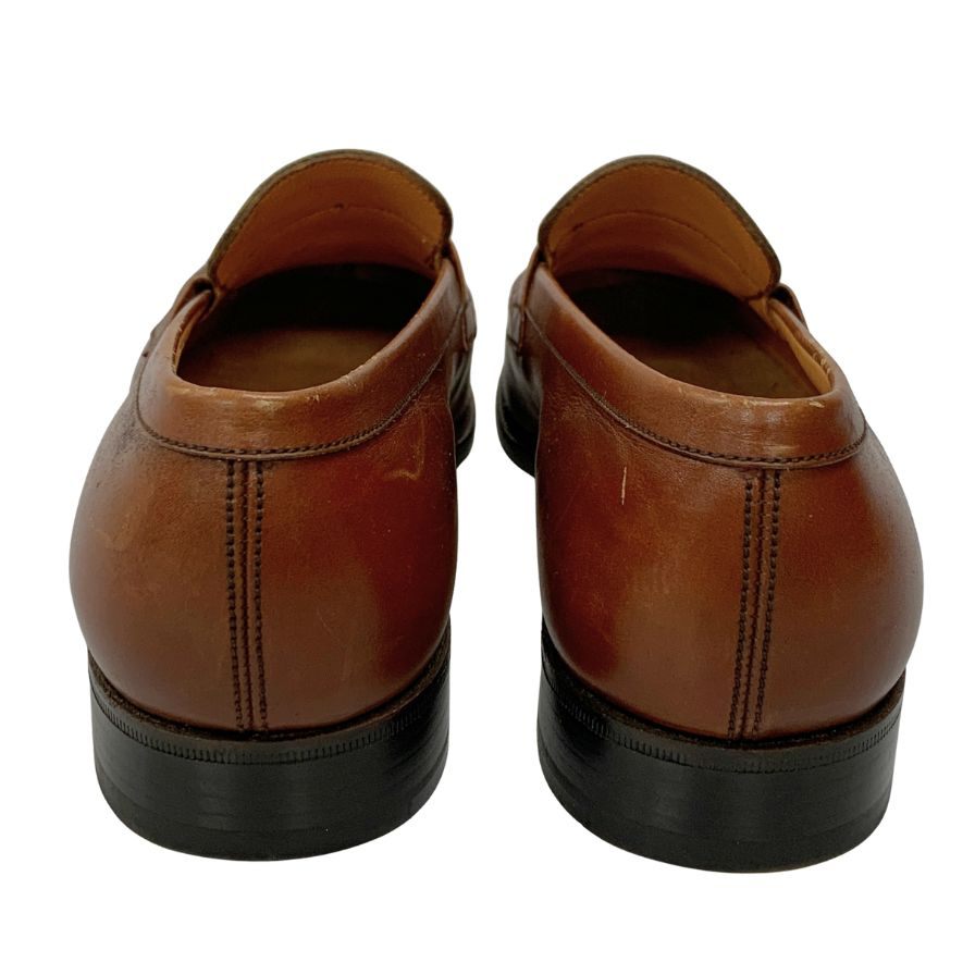 【J.M.WESTON】ジェイエムウエストン 180 ローファー ボックスカーフ ブラウン（茶系） サイズ UK4.5D ラスト