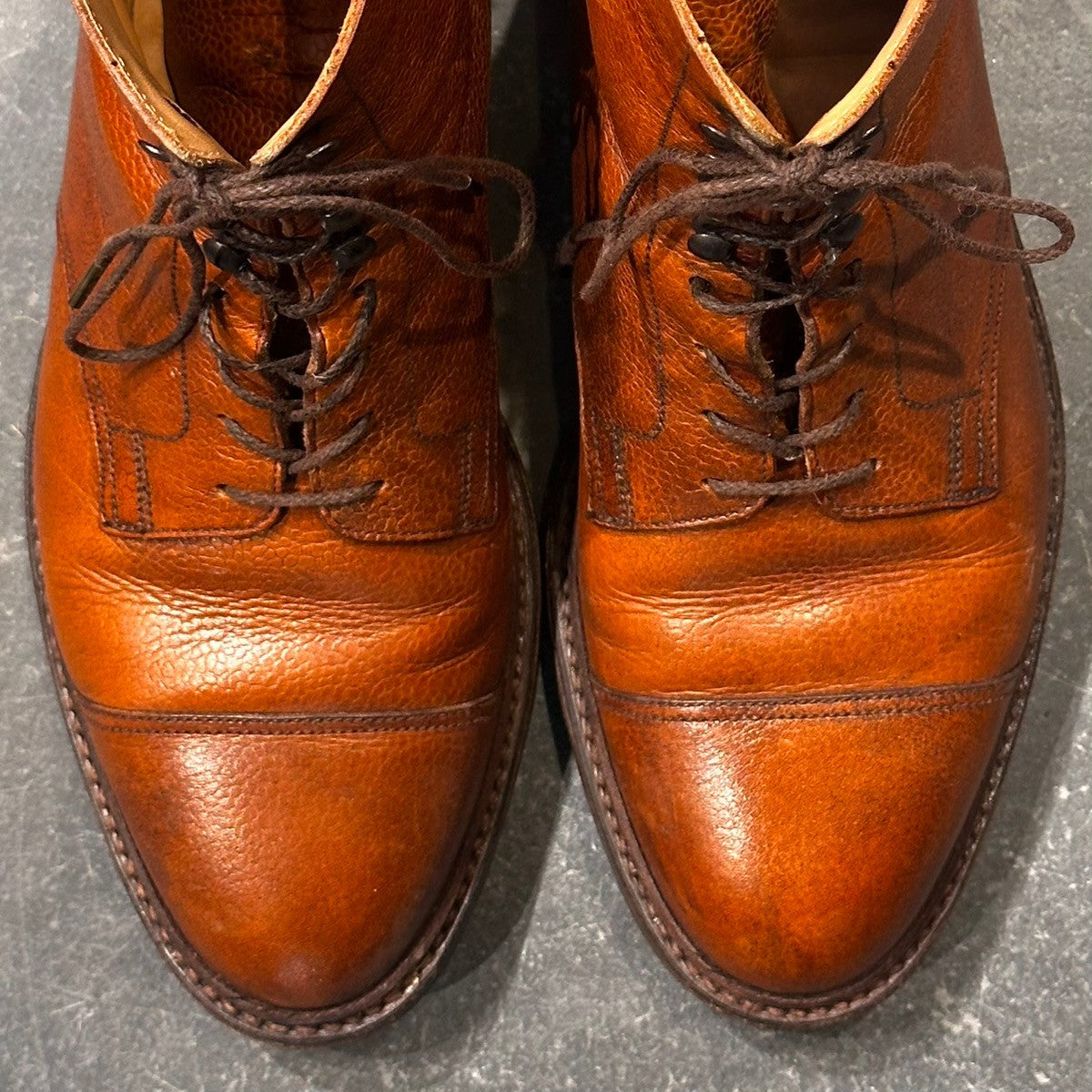 【CROCKETT&JONES】クロケット&ジョーンズ コニストン SUBS カントリーブーツ グレインレザー ブラウン サイズUK7E 8637ラスト