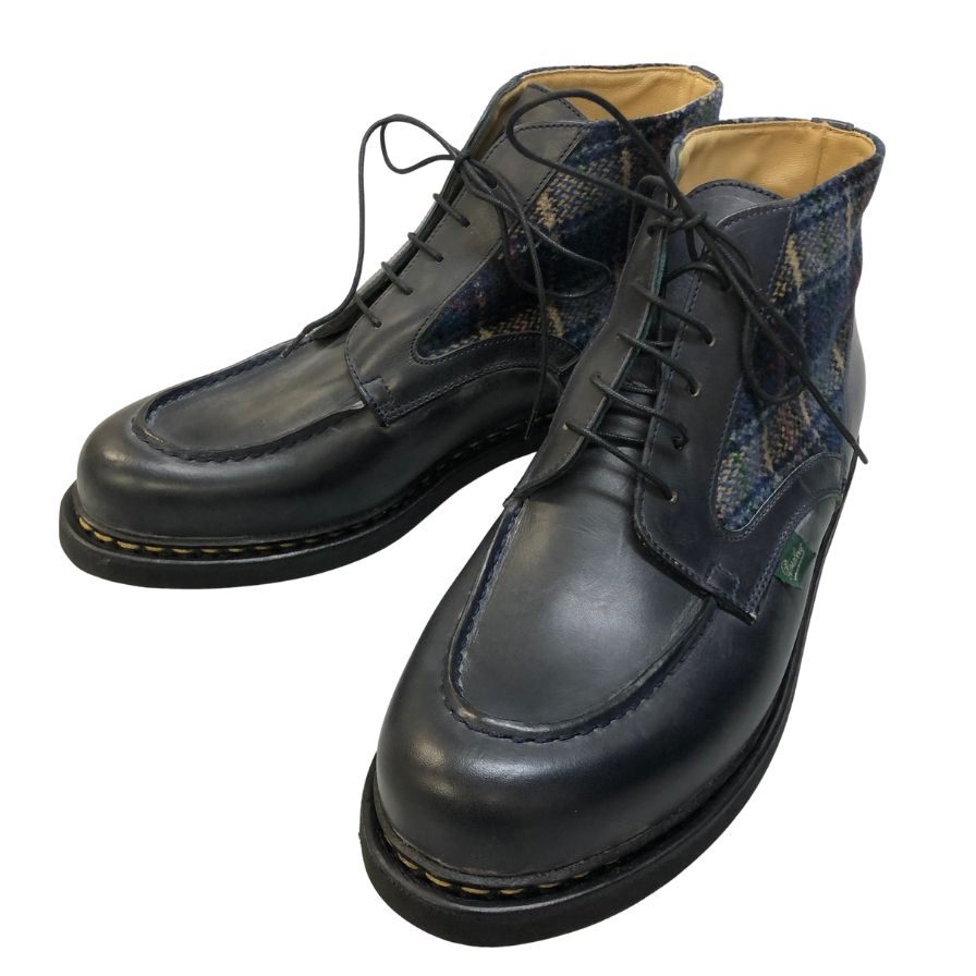 【PARABOOT】パラブーツ  ブーツ リスレザー ネイビー（紺） サイズ 8 ラスト