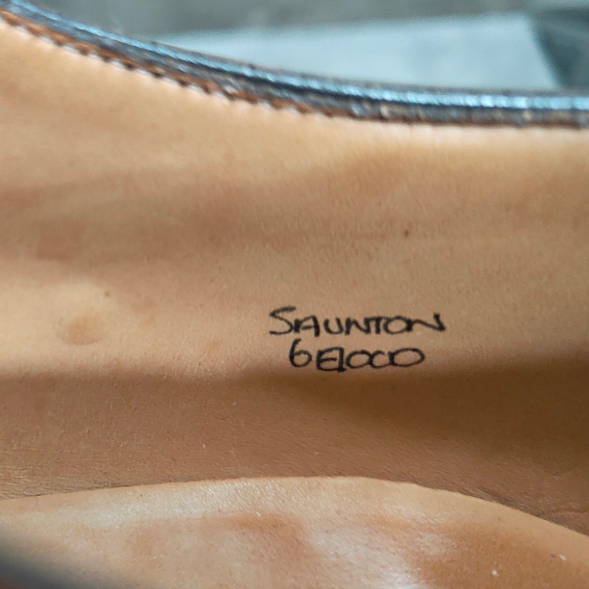 【JOHN LOBB】ジョンロブ ソーントン SAUNTON セミブローグ カーフ ブラウン サイズUK6E 7000ラスト