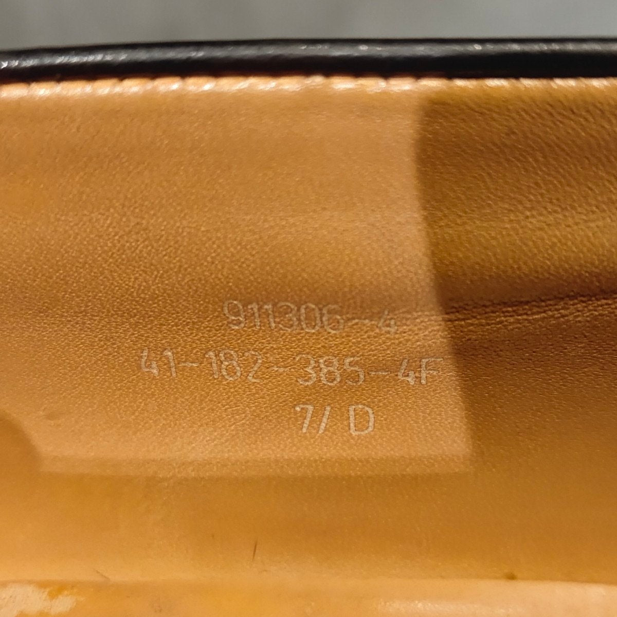 【J.M.WESTON】ジェイエムウエストン 385 シグネチャーローファー トリプルソール ボックスカーフ ブラック サイズUK7.5D 41ラスト