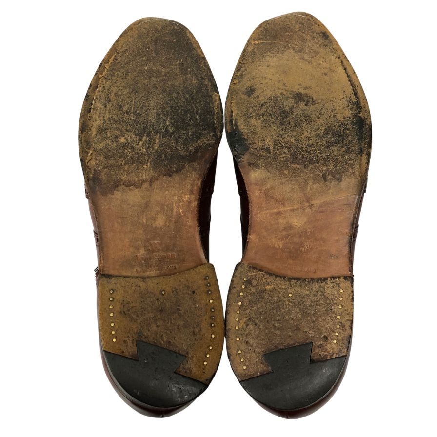 【JOHN LOBB】ジョンロブ ダービー ウイングチップ カーフ バーガンディ サイズ UK7.5E  9672 ラスト