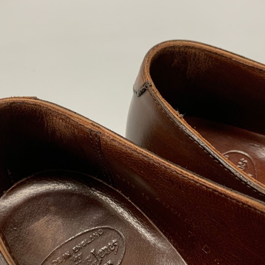 【CROCKETT&JONES】クロケット&ジョーンズ 9447 ビジネスシューズ カーフ ブラウン（茶系） サイズ 7D ラスト