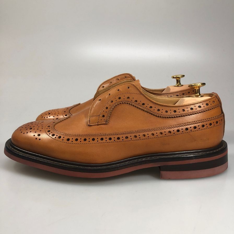 【オンライン限定】【Tricker`s】トリッカーズ レザーシューズ リチャード ウィングチップ ブラウン系 G5164 メンズ サイズ7.5 RICHARD