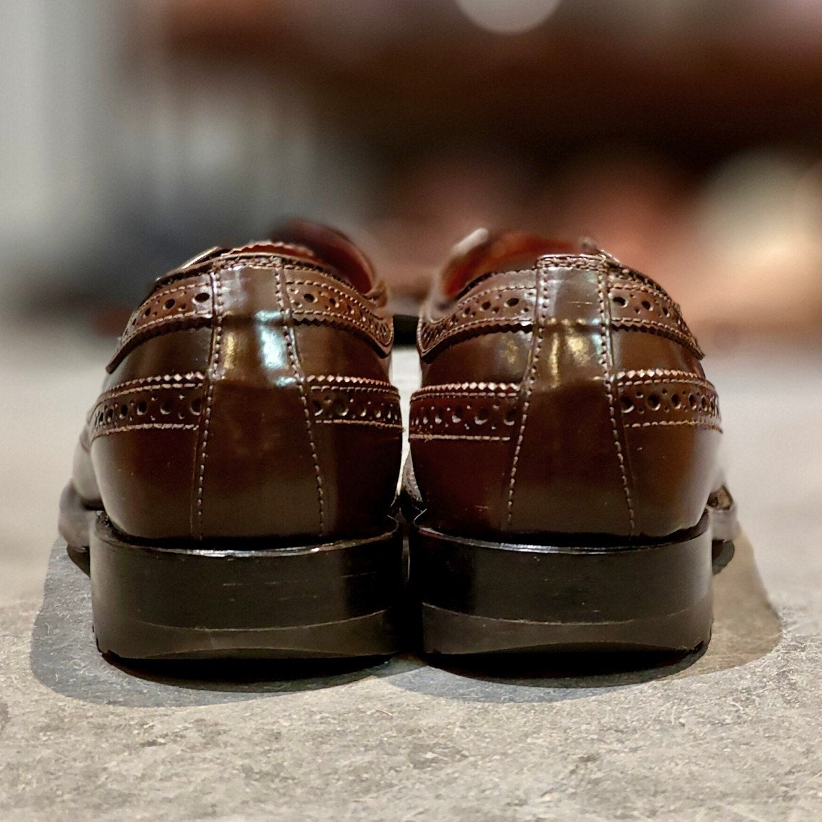 希少 美品 【ALDEN】オールデン×ラコタハウス N9502C LWB コードバン シガー サイズ US6.5D ミリタリーラスト