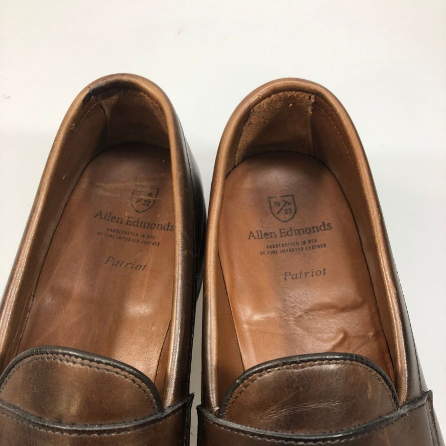 【Allen Edmonds】アレンエドモンズ  ローファー カーフ ブラウン（茶系） サイズ 8 ラスト
