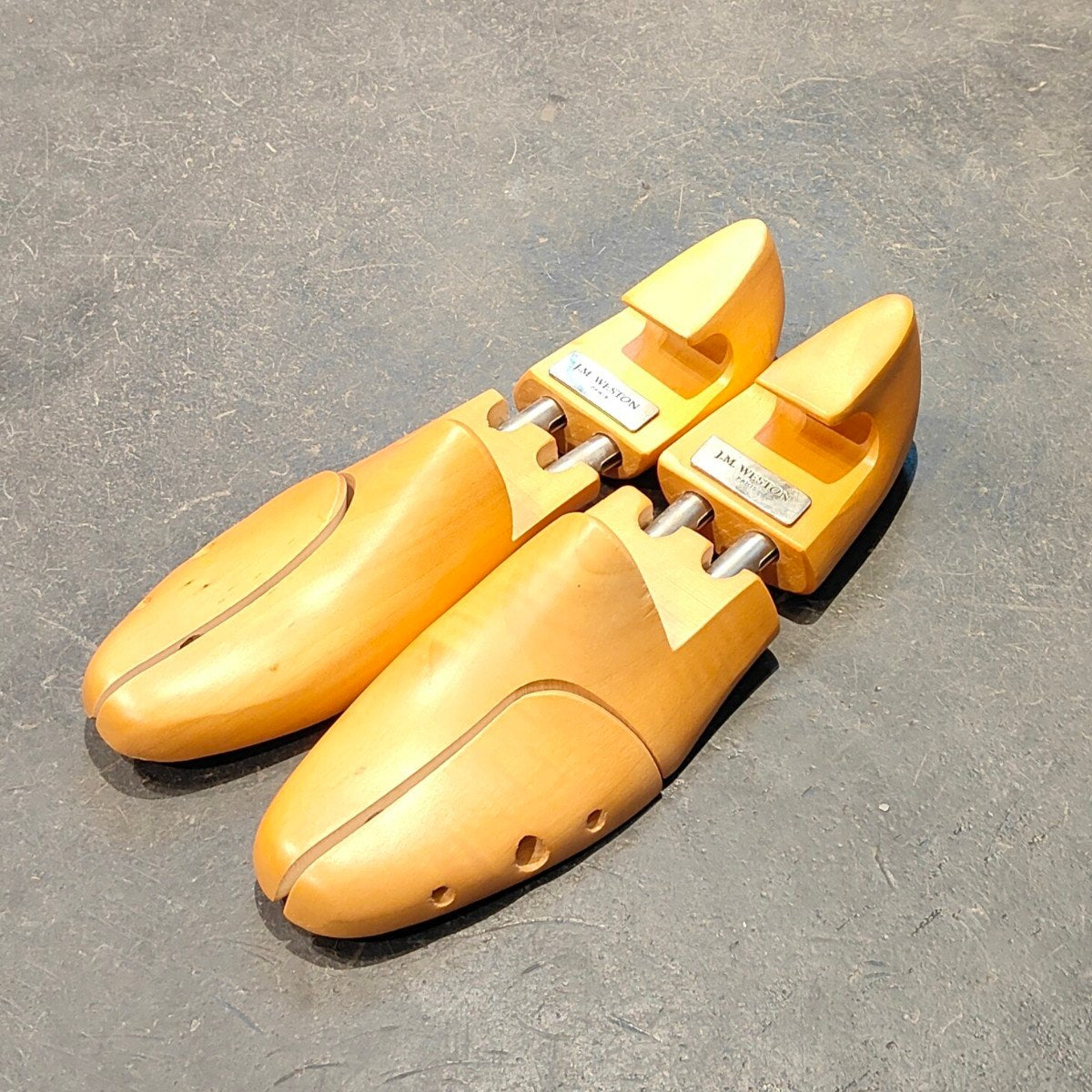 使用数回【J.M.WESTON】ジェイエムウエストン 180 シグニチャーローファー ボックスカーフ ブルー サイズ UK7C 41ラスト 定価￥156,200-