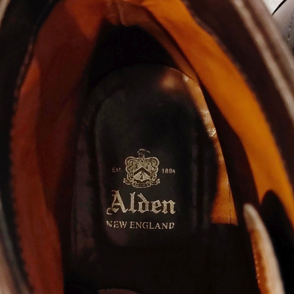 【ALDEN】オールデン 86911H キャップトゥブーツ グレインレザー ダークブラウン サイズUS6D モディファイドラスト
