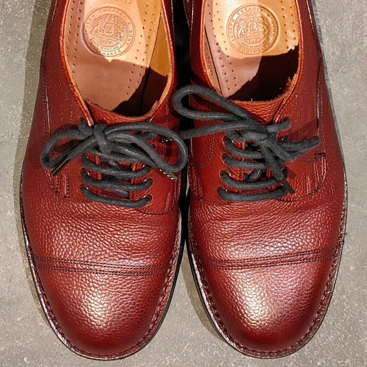 使用数回【JOSEPH CHEANEY】ジョセフチーニー ケンゴン2 ストレート