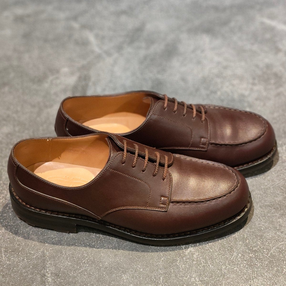 美品【J.M.WESTON】ジェイエムウエストン 641 ゴルフ Uチップ カーフ ダークブラウン サイズUK6.5D 31ラスト