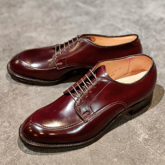 新品未使用【ALDEN】オールデン 54321 Vチップ コードバン ダークバーガンディ US7.5D モディファイドラスト 参考定価￥217,800-