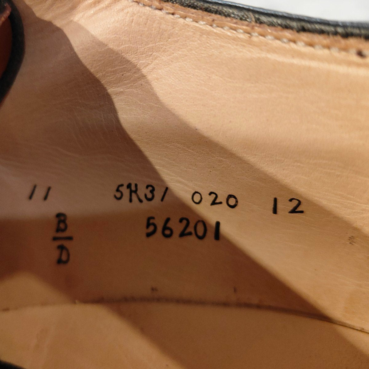 未使用 【ALDEN】オールデン 56201 リジェクト品 パンチドキャップトゥ コードバン ダークバーガンディ サイズ US11D モディファイドラスト 参考定価￥236,500-